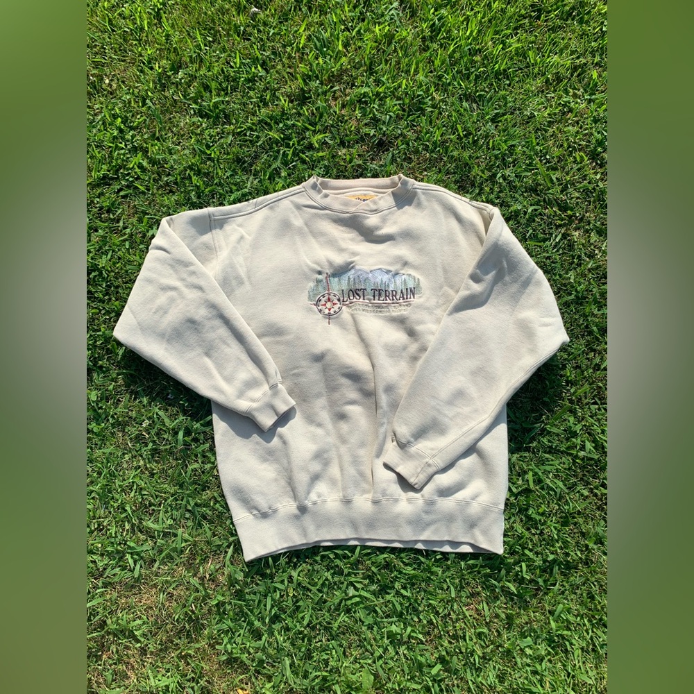 vintage lost terrain crewneck